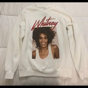 Forever 21 Whitney Houston sweatshirt!
